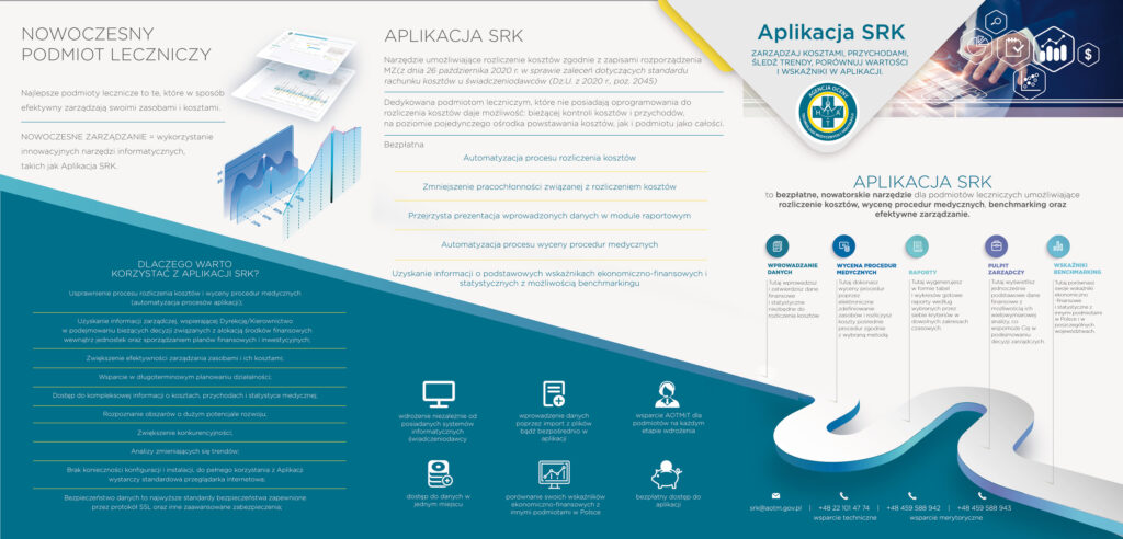 Grafika przedstawia aplikację SRK